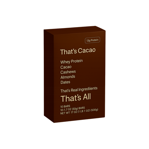 That's Cacao Box - 10 bars 17 Oz (500g)